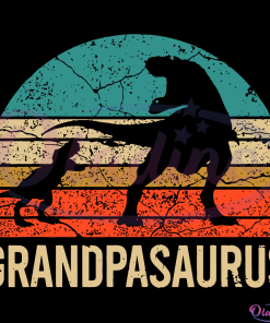 Grandpasaurus SVG Digital File, Grandpa Dinosaur Svg