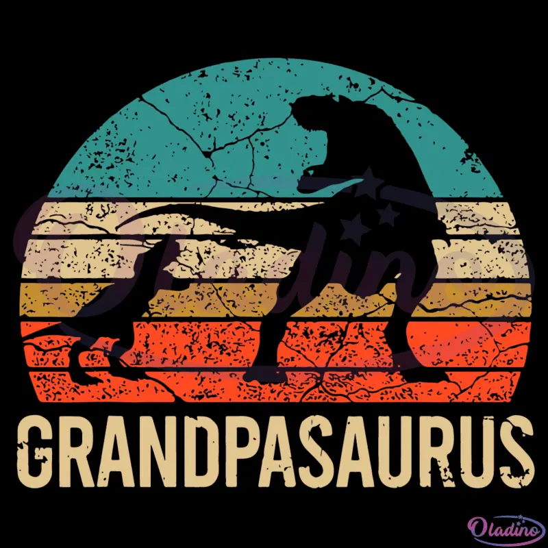 Grandpasaurus SVG Digital File