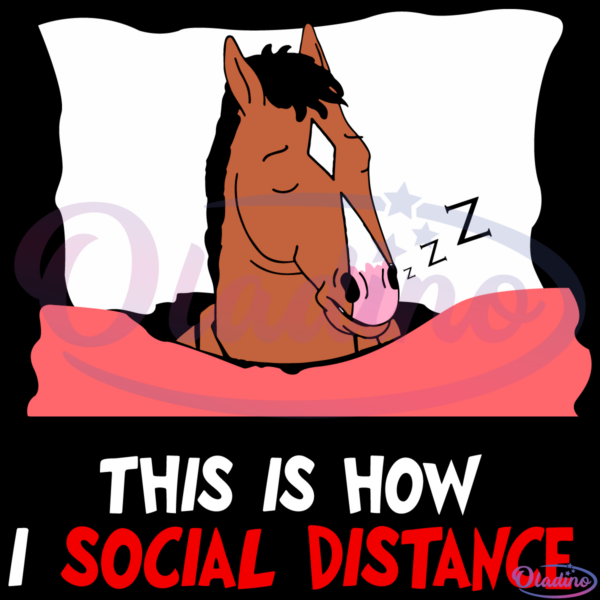 Horse THis Is How I Social Distance PNG, Horse Png