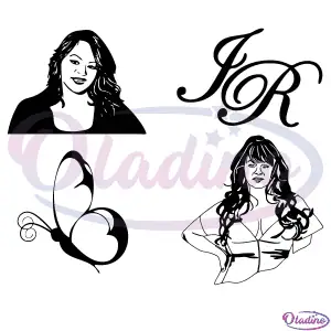 Jenni Rivera Bundle SVG Digital File