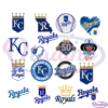 Kansas City Royals Logo Bundle SVG Digital File, MLB Svg, Royals Svg