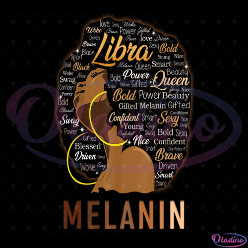 Libra Queen SVG Digital File