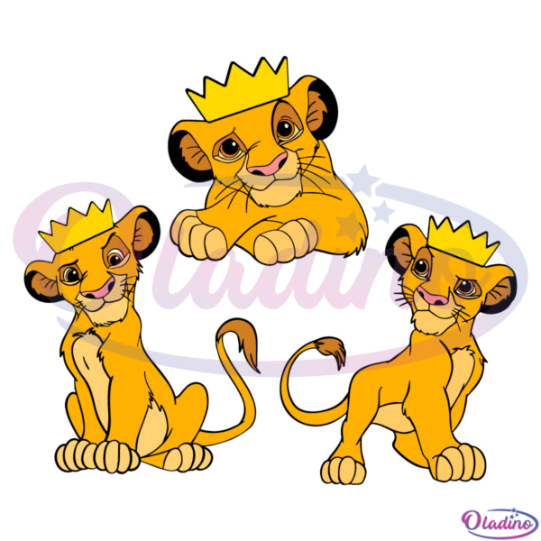 Lion King Bundle SVG Digital File, Disney Svg, Simba Svg