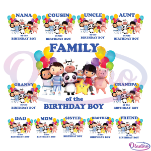 Baby Bum Family PNG, Birthday Boy PNG, Happy Birthday PNG