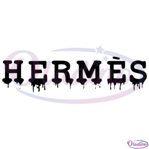 Luxury Fashion Logo Hermes SVG Digital File