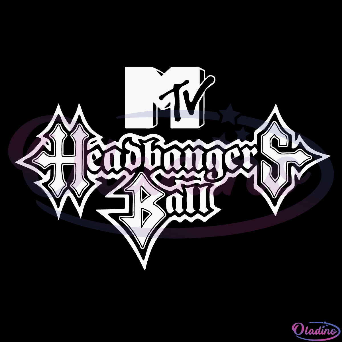 MTV Headbangers Ball Outline Logo Essential SVG Digital File