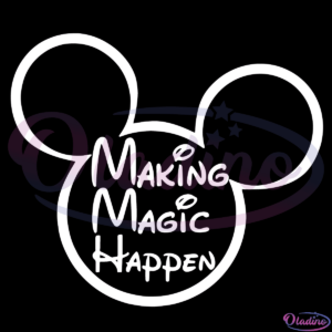 Making Magic Happen SVG Silhouette