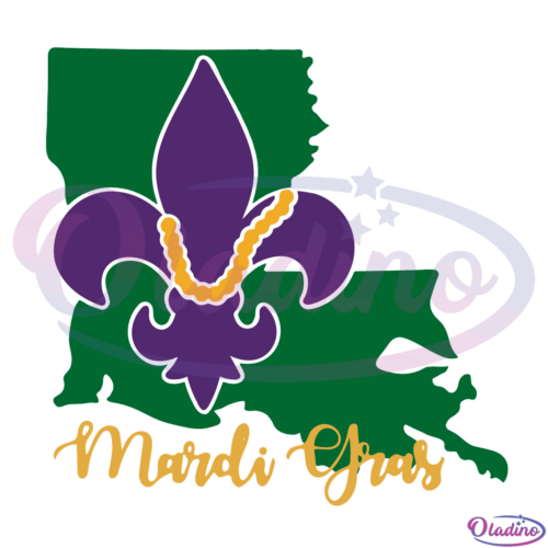 Mardi Gras SVG Digital File