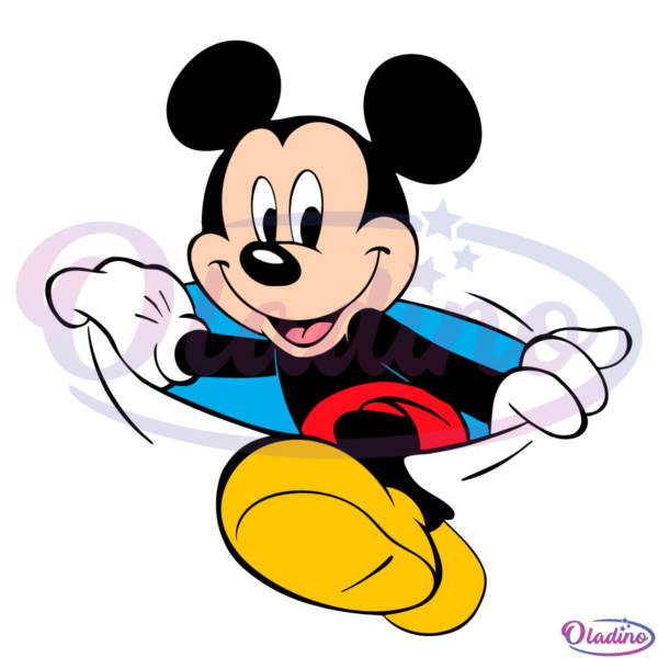 Mickey Mouse SVG Digital File, Cartoon Svg, Disney Svg