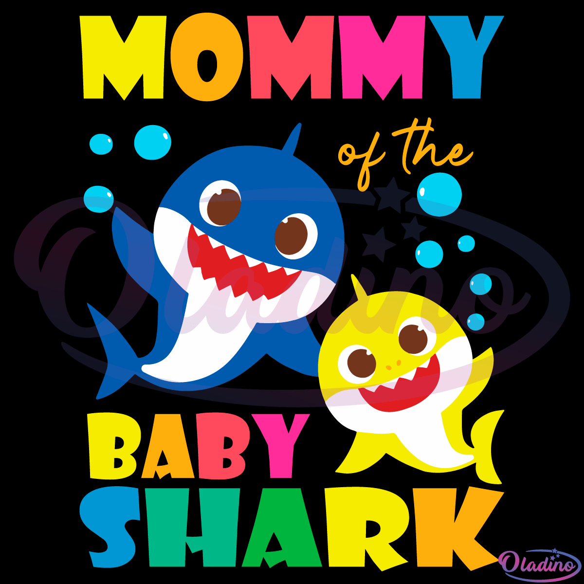 Mommy Of The Baby Shark SVG Digital File
