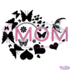 Mothers Day Butterfly Heart SVG Digital File, Mother Day SVG