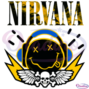 Nirvana SVG Digital File