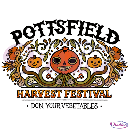 Pottsfield Harvest Festival SVG Digital File