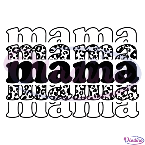 Retro Mama SVG Digital File