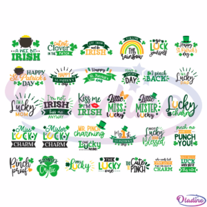 Saint Patricks Day Bundle SVG Digital File