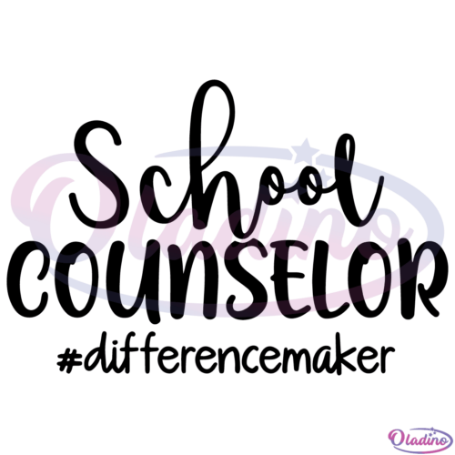 School Counselor SVG Digital File