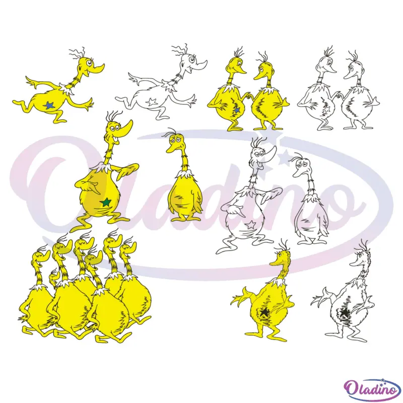 Sneetches SVG Digital File Bundle