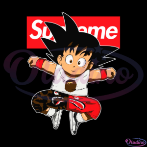 Son Goku Dragon Ball Supreme SVG Digital File