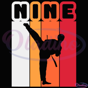 Taekwondo 9th Birthday Boy SVG Digital File