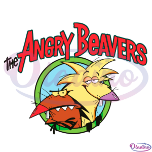 The Angry Beavers SVG Digital File