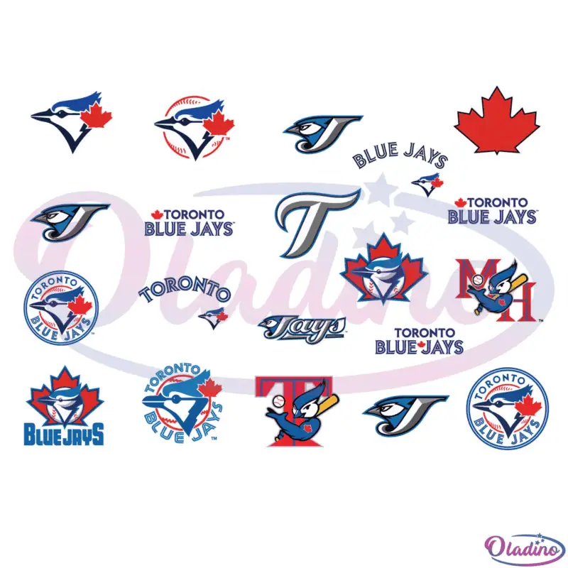 Toronto Blue Jays Team Bundle SVG Digital File