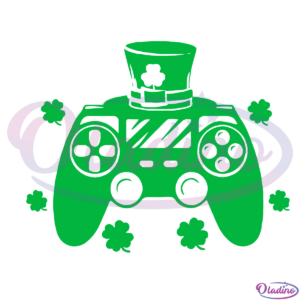 Video Game St Patricks Day SVG Digital File