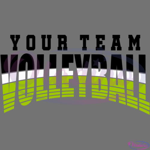 Volleyball SVG Digital File