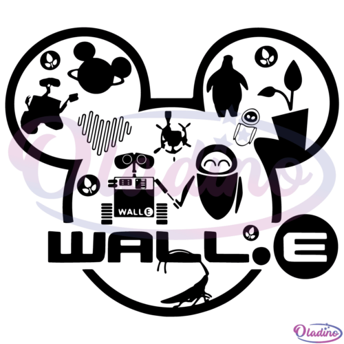 Wall E Shirt SVG Digital File