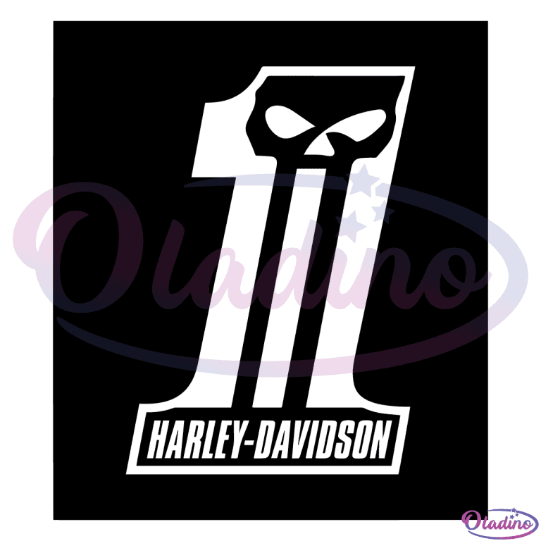 1 Harley Davidson Svg Silhouette, Brand Svg, Harley Davidson Svg