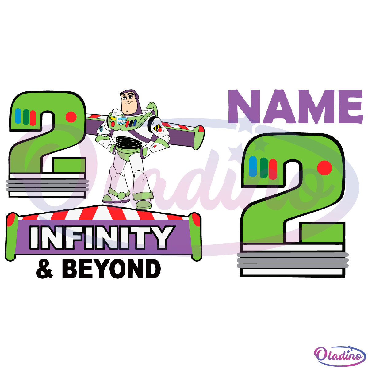 2 Infinity And Beyond SVG Digital File, Birthday Svg, Toy Story Svg