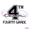 4th team fourth grade SVG Digital File, 4th team SVG