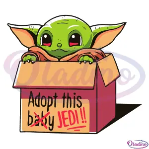 Adopt This Jedi SVG PNG Digital File