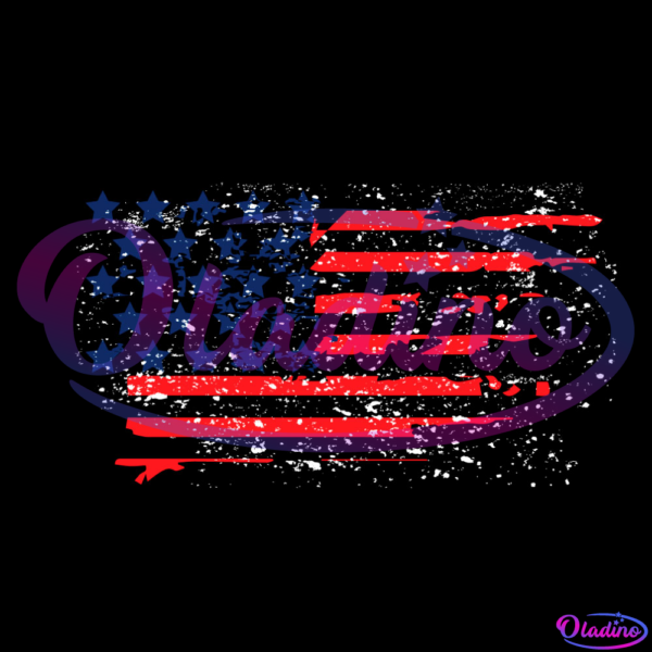 American Flag 4th Of July Independence Day SVG PNG Digital File
