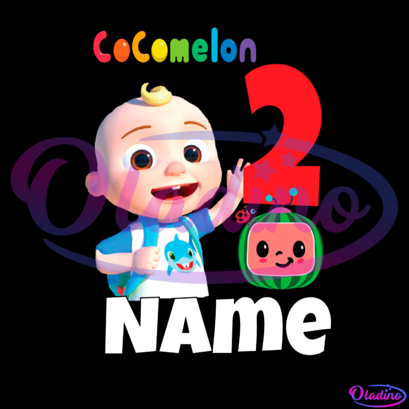 Baby JJ Cocomelon 2nd Birthday Party PNG Sublimation