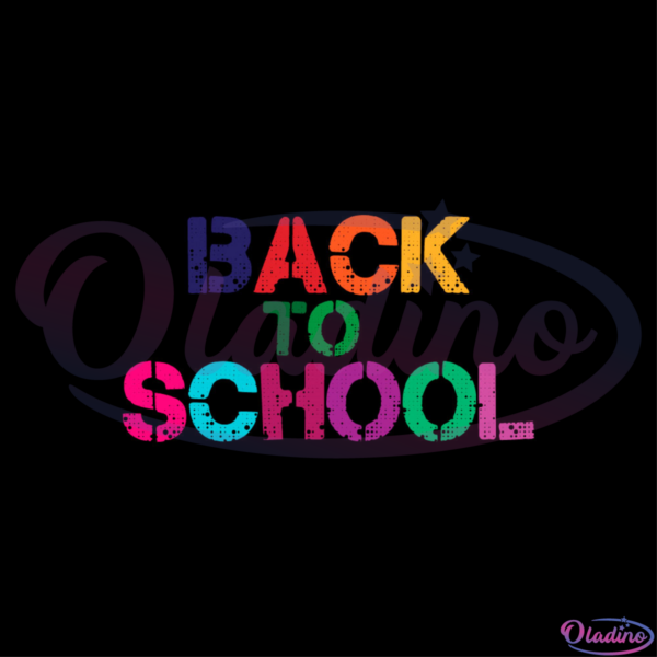 Back to school color SVG Digital File, school PNG