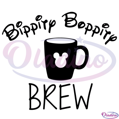 Bippity Boppity Brew SVG PNG Digital File