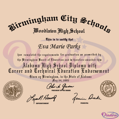 Birmingham City School SVG Digital File