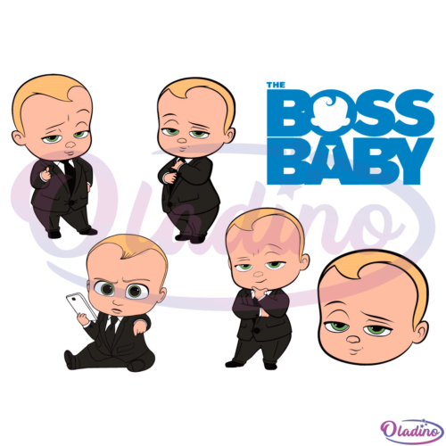 Boss Baby Bundle SVG PNG Digital File