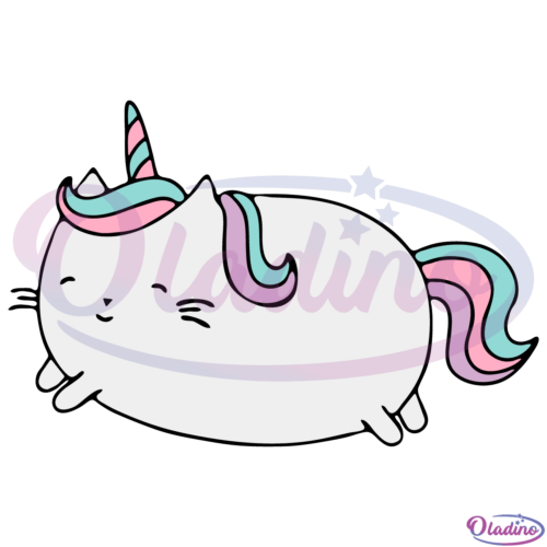 CatiCorn SVG Digital File