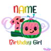 Cocomelon Birthday Girl Happy Birthday SVG PNG Digital File