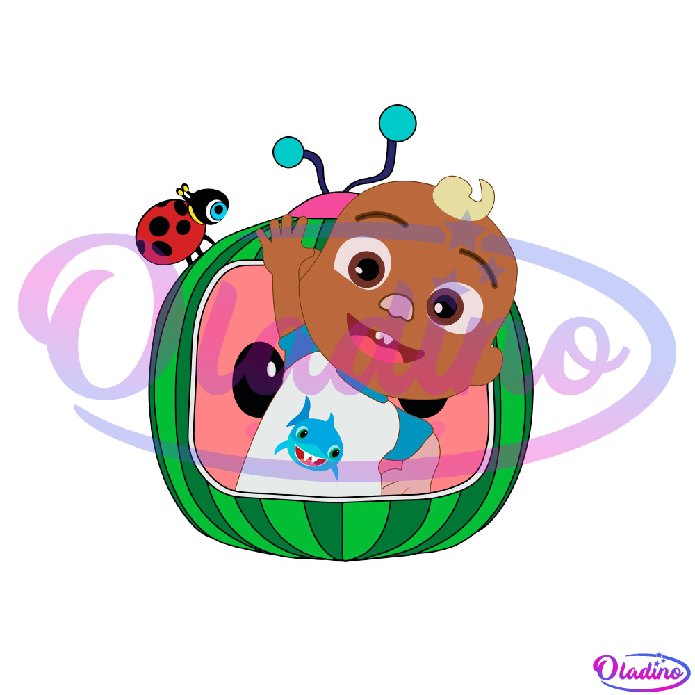 Cocomelon Boy JJ Baby Boy Cute Cartoon SVG PNG Digital File