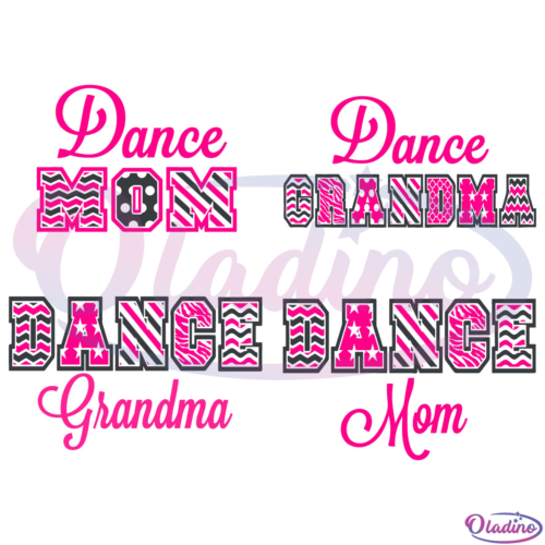 Dance Mom Bundle SVG PNG Digital File