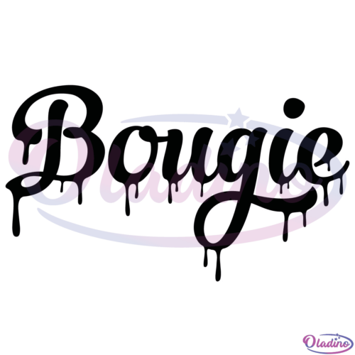 Dripping Bougie Icon SVG Silhouette