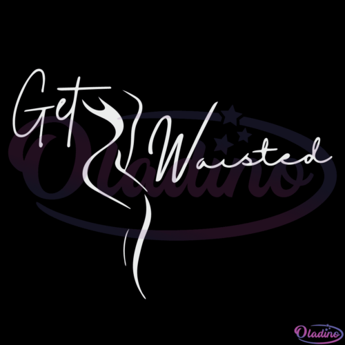 Get Wasted SVG Silhouette