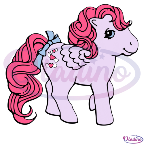 Heart Throb Pony SVG Digital File