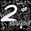 Hello Second Grade School Things SVG Silhouette