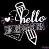 Hello kindergarten SVG Digital File, kindergarten SVG