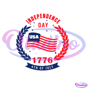 Independence Day USA 1776 4th Of July SVG PNG Digital File