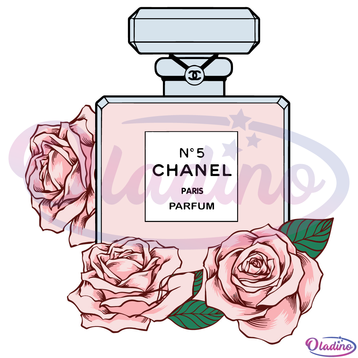 Its Chanel Paris Parfum SVG Digital File, Brand Svg, Chanel Svg