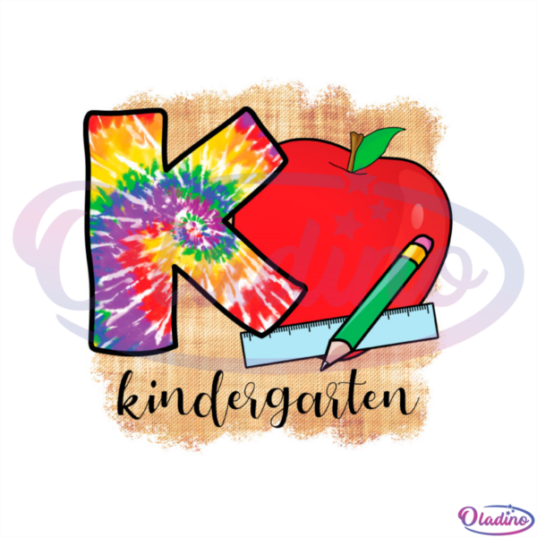 Kindergarten school PNG sublimation, K alphabet PNG
